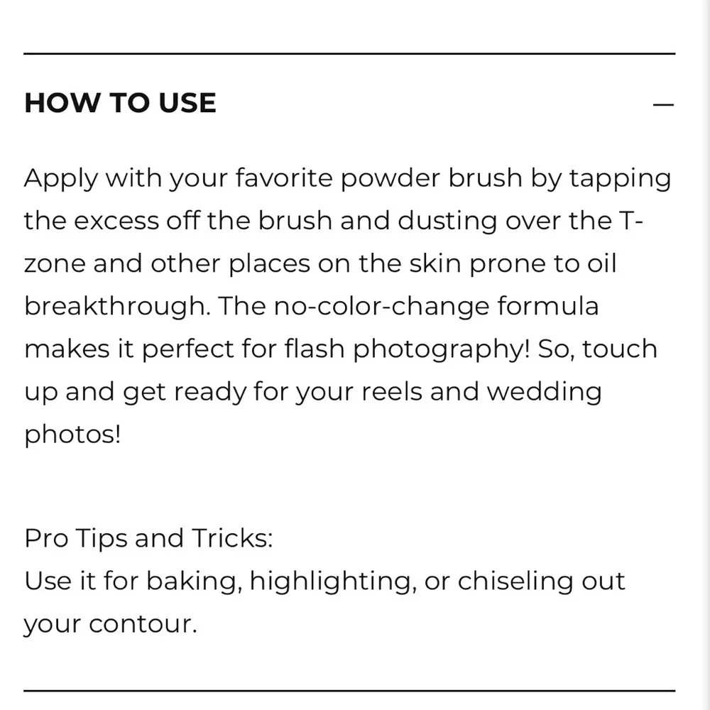 🖤5/$25 Setting powder 3 oz translucent photography large bottle RCMA